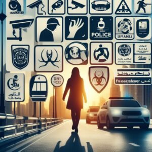 Safety signs, symbols, and security measures in Dubai
